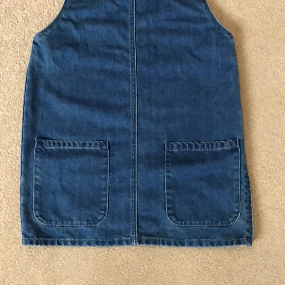 Denim skirt overalls - Picture 3 of 7